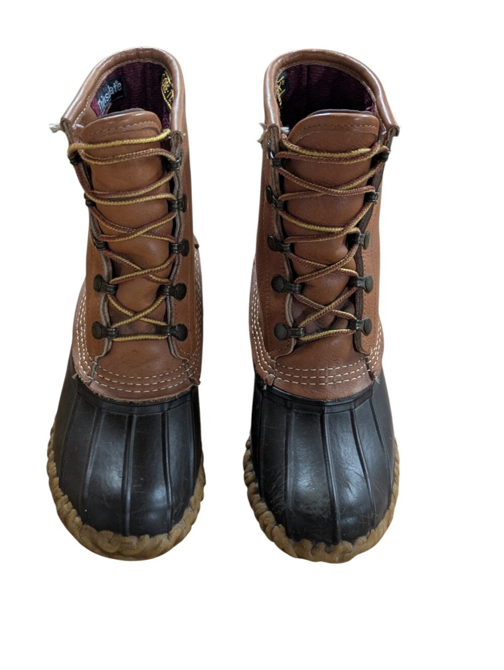 L.L. Bean Thinsulate Gore-Tex Duck Boots Size 6 Womens - Picture 3 of 12